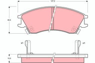 TRW Brake Pads GDB992 - Brake Pads