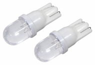 LED Car Bulb COMPASS 1 LED 12V T10 White 2 pcs - LED autožárovka