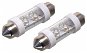 LED autožiarovka COMPASS 4 LED 12 V suf.11X39 SV8.5, biela, 2 ks - LED autožárovka