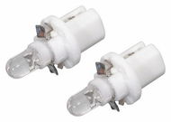 Compass Žiarovka 1 LED 12 V B8,5d, biela, 2 ks - LED autožiarovka