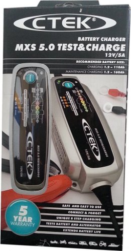 CTEK MXS 5.0 Battery Charger For Lead Acid 12 V 12V 5A with EU