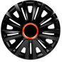 VERSACO ROYAL RED RING BLACK 14" - Wheel Covers