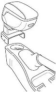 Fitting for Armrest 56082, FORD TOURNEO - Elbow Rest Adapter