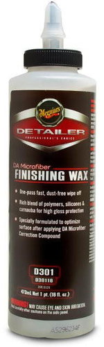 MEGUIAR'S DA Microfibre Finishing Wax, 473ml - Car Wax - Main image