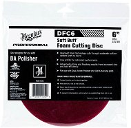 MEGUIA'S Soft Buff Foam Cutting Disc 6" - Buffing Wheel