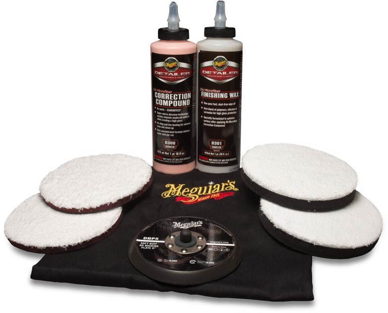 MEGUIAR'S DA Microfiber Correction System Kit 5"