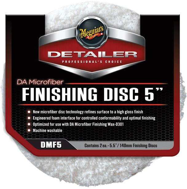 Meguiar's DMF5 DA Microfiber Finishing Disc 5"