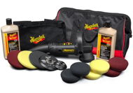 Meguiar's Mirror Glaze Soft Buff DA Kit 3" + 5" - complete set for professional paint restoration, i - Car Cosmetics Set