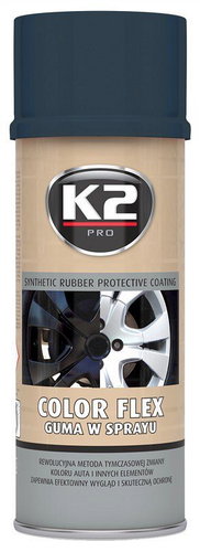 K2 COLOUR FLEX 400ml (carbon) - Spray Paint - Main image