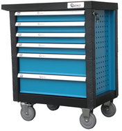 GEKO Workshop Trolley, 245 pcs, 6 Compartments, - Tool trolley