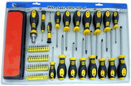 Set of screwdrivers and bits, 59pcs, CrV - Screwdriver Set