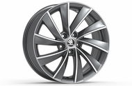 Škoda Kolo z lehké slitiny PEGASUS 18" pro SUPERB III - Aluminium Wheel Cover