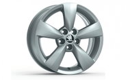 Škoda Light alloy wheel CARME 15" for FABIA III, RAPID - Aluminum Wheel