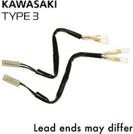 Oxford univerzální konektor pro připojení blinkrů Kawasaki Type 3 - Konektor