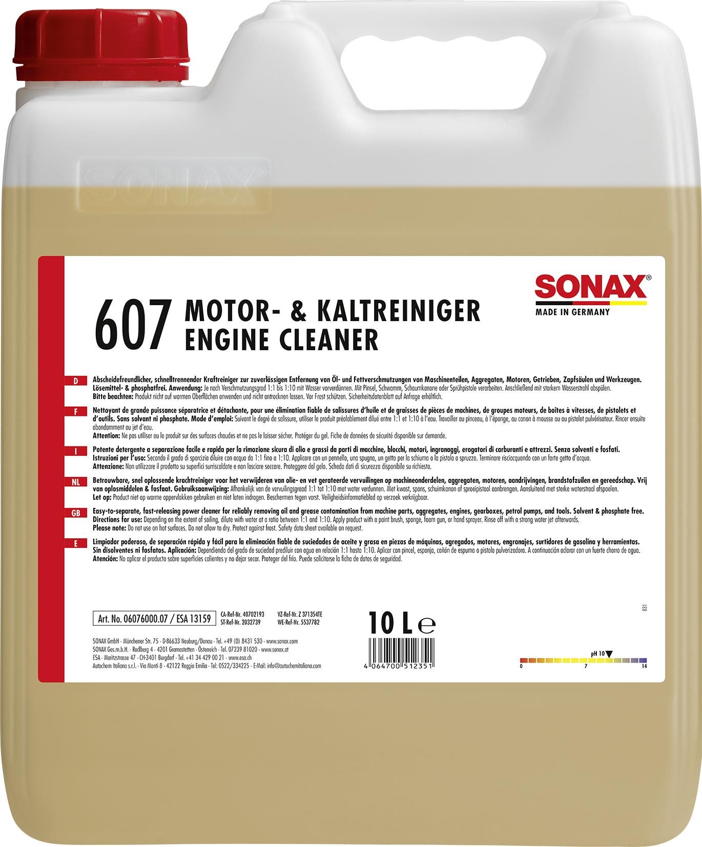 Sonax Motor és hidegtisztító - koncentrátum