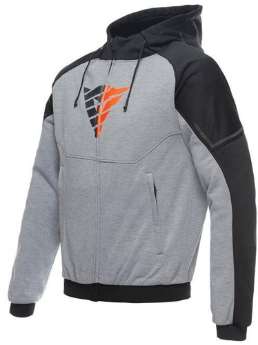 Dainese DAEMON-X SAFETY HOODIE melegítő pulóver protektorokkal, melange, méret 52 - Motoros kabát - Fő fotó
