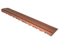 Swisstrax leading edge 40 cm with pins Chocolate Brown - Plastic Tiles