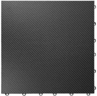 Swisstrax dlaždice modulární podlahy typu Vinyltrax Pro 40×40 cm barva karbon (Carbon fiber) - Plastic Tiles