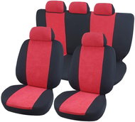 Cappa Velour black/red - Car Seat Covers
