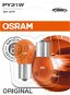 Osram Originál PY21W,12 V, 21 W, BAU15s, 2 kusy v balení, oranžová - Autožiarovka