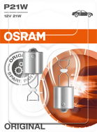 Car Bulb Osram Originál P21W, 12V, 21W, BA15s, 2 kusy v balení - Autožárovka