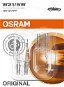 Autožiarovka Osram Originál W21/5 W, 12 V, 21/5 W, W3× 16 q, 2 kusy v balení - Autožárovka