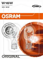 Autóizzó Osram Originál W16W, 12 V, 16 W, W2.1x9.5d, 2 db - Autožárovka