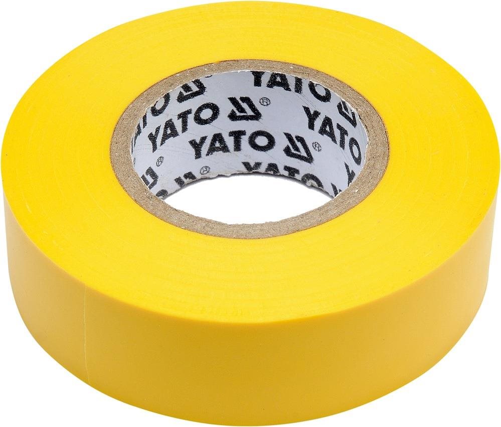 Yato Szigetelőszalag, 19×0,13 mm×20 m, sárga