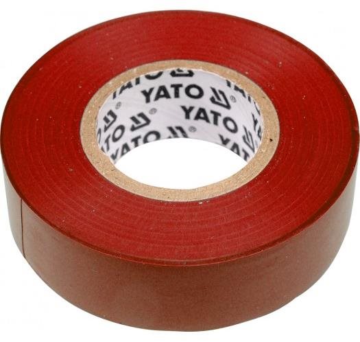 Yato szigetelőszalag 19×0,13 mm×20 m piros