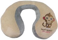 Cappa Nákrčník Happy Monkey béžový - Children's Neck Warmer