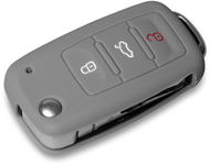 Escape6 ochranné silikonové pouzdro na klíč pro VW/Seat/Škoda s vystřelovacím klíčem barva tmavě šed - Car Key Case