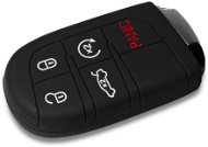 Escape6 ochranné silikónové puzdro na kľúč pre Dodge/Jeep farba čierna - Obal na kľúče od auta