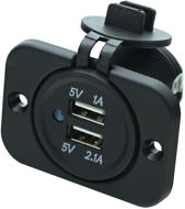 Compass, zásuvka 2×USB, 2,1A - Zásuvka