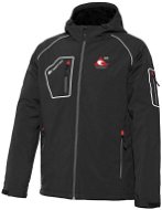 ACI bunda Softshell zimná čierna reflex prvky - Pracovná bunda