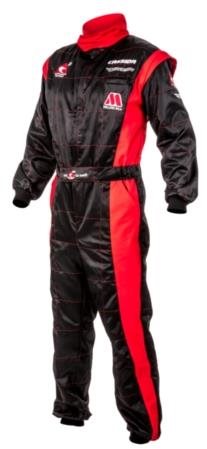 ACI racing overalls black + red, size 58 - Work Overalls - Main image
