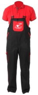 ACI work trousers with overalls black, size 58 - Work Trousers