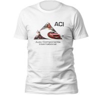 ACI tričko biele voľnočasové 190 g - Tričko