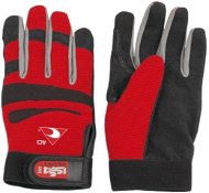 ACI pracovné rukavice červeno-čierne veľkosť M - Pracovné rukavice