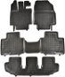 Rezaw-Plast gumové koberčeky čierne s vyšším okrajom Toyota Highlander (XU70) 21- 7 miest - Autokoberce