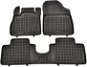 Rezaw-Plast gumové koberečky černé s vyšším okrajem Renault Grand Scenic 16- sada 3 ks - Car Mats
