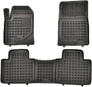 Rezaw-Plast gumové koberečky černé s vyšším okrajem SsangYong Rexton 21- sada 3 kusů - Car Mats