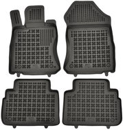 Rezaw-Plast rubber mats black with higher edge Subaru Forester 19- set of 4 - Car Mats