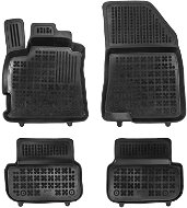 Rezaw-Plast gumové koberčeky čierne s vyšším okrajom Dacia Sandero 20- sada 4 ks - Autokoberce