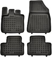 Rezaw-Plast gumové koberčeky čierne s vyšším okrajom Renault Captur 20- sada 4 ks - Autokoberce