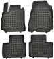 Rezaw-Plast gumové koberečky černé s vyšším okrajem Renault Arkana 3/21- sada 4 ks - Car Mats
