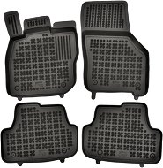 Rezaw-Plast gumové koberečky černé s vyšším okrajem Hatchback VW Golf VIII 20- Mild Hybrid, sada 4 k - Car Mats