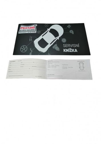 Prondo Servisní knížka - Kniha - Hlavní obrázek
