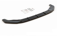 Maxton Design spoiler under front bumper ver.1 for Volkswagen Golf GTI Mk7, black glossy ABS plastic -  Spoiler