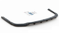 Maxton Design centre spoiler under rear bumper with ribbing for BMW X7 G07, black glossy plastic AB -  Spoiler