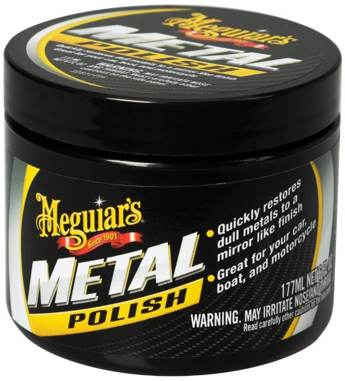Meguiar's Metal Polish – fémápoló paszta, szilárd, 177 ml
